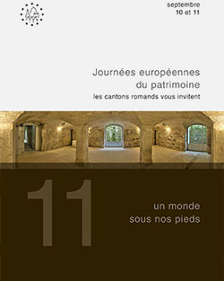 European Heritage Day “Un monde sous nos pieds” visit of la Crèche de Saint-Jean in Geneva