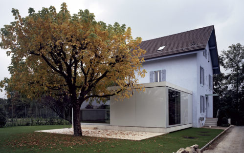 Agrandissement d&rsquo;une maison, Petit-Lancy