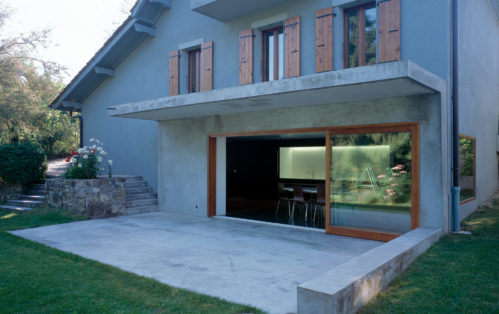Transformation d&rsquo;une maison, Moniaz