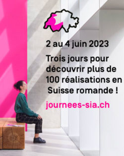 Participation in the SIA days from June 2 to 4, 2023, Visit to the Pressy Parc project in Vandoeuvres on June 3 from 2 to 5 p.m.