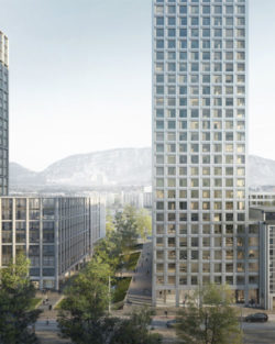 Planning permission obtained for the 1st stage of Block A of PLQ 1 at PAV Etoile, Geneva