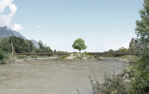 Illarsaz footbridges, Aigle